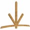 Ekena Millwork Alberta Rough Sawn Timber Gable Bracket, Western Red Cedar, 108"W x 68"H x 4"D x 4"F, 15/12 Pitch GBW108X68X0404ALB00RWR - alternate 2
